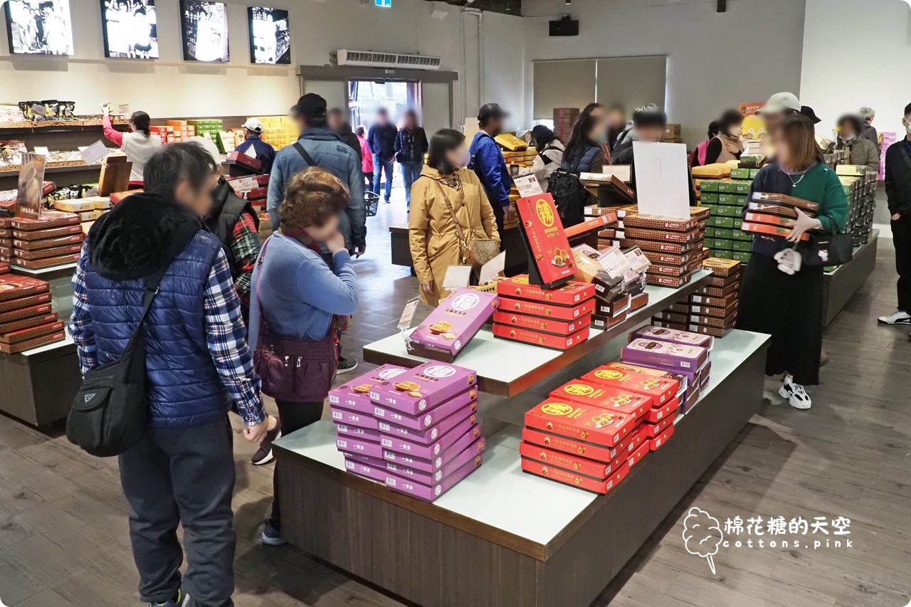 台中伴手禮老店一福堂進駐台中老糖廠,台中名產檸檬餅,老婆餅必買