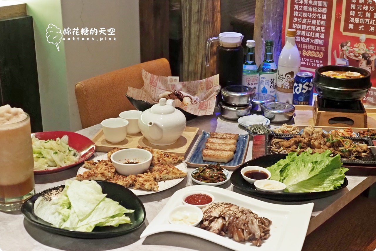台中韓式料理推薦|親水河畔藏在住宅區道地韓國人蔘雞.泡菜鍋都推推