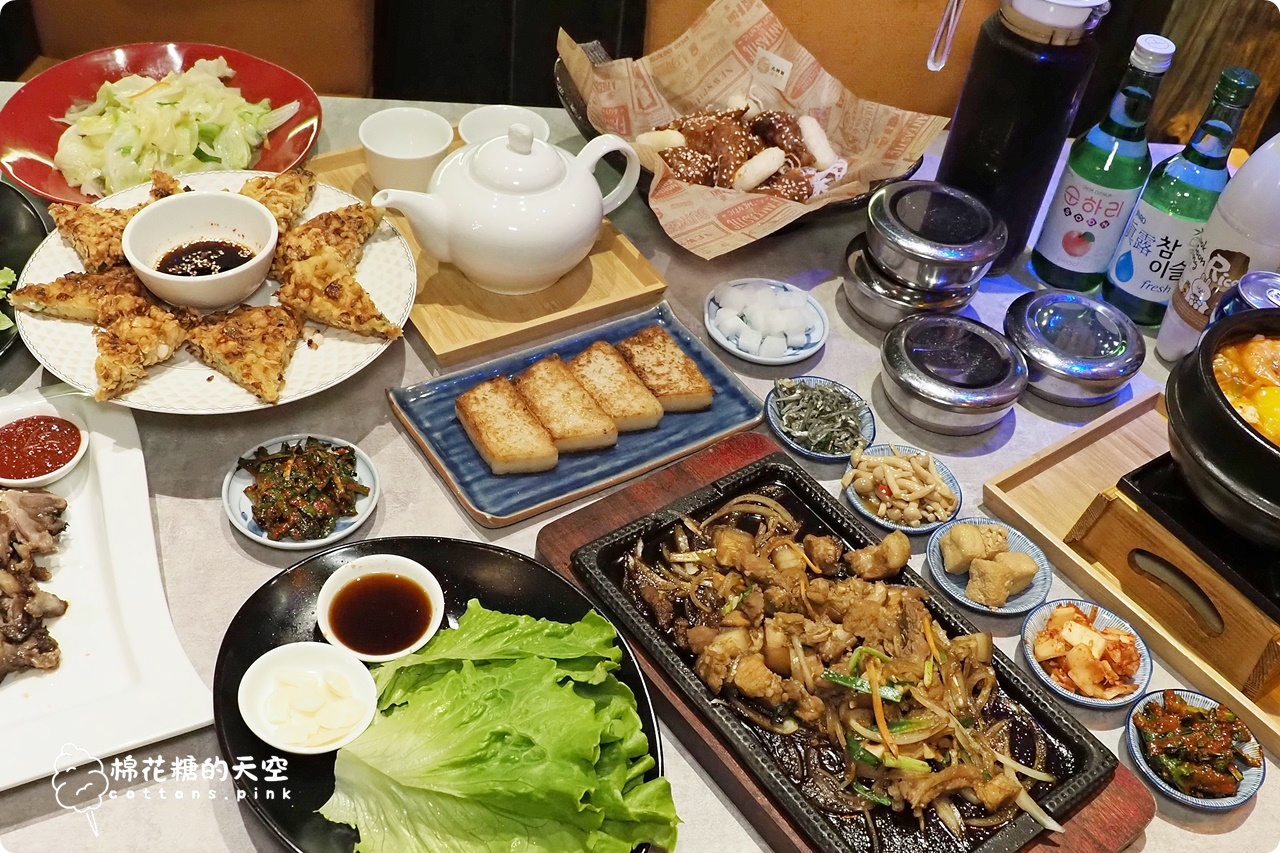 台中韓式料理推薦|親水河畔藏在住宅區道地韓國人蔘雞.泡菜鍋都推推