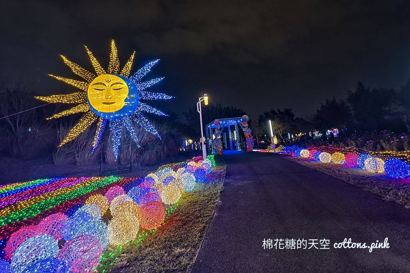 台中燈會這一區超美超好拍!北極熊.小企鵝.大章魚還有超大夢幻水母