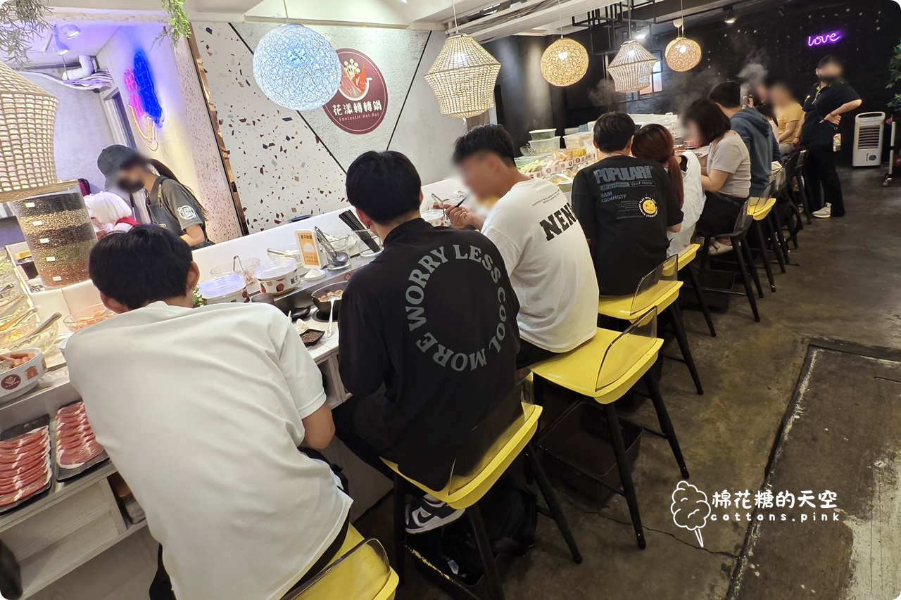 台中一中隱藏版火鍋吃到飽！花漾轉轉鍋兩人開吃這樣點最划算