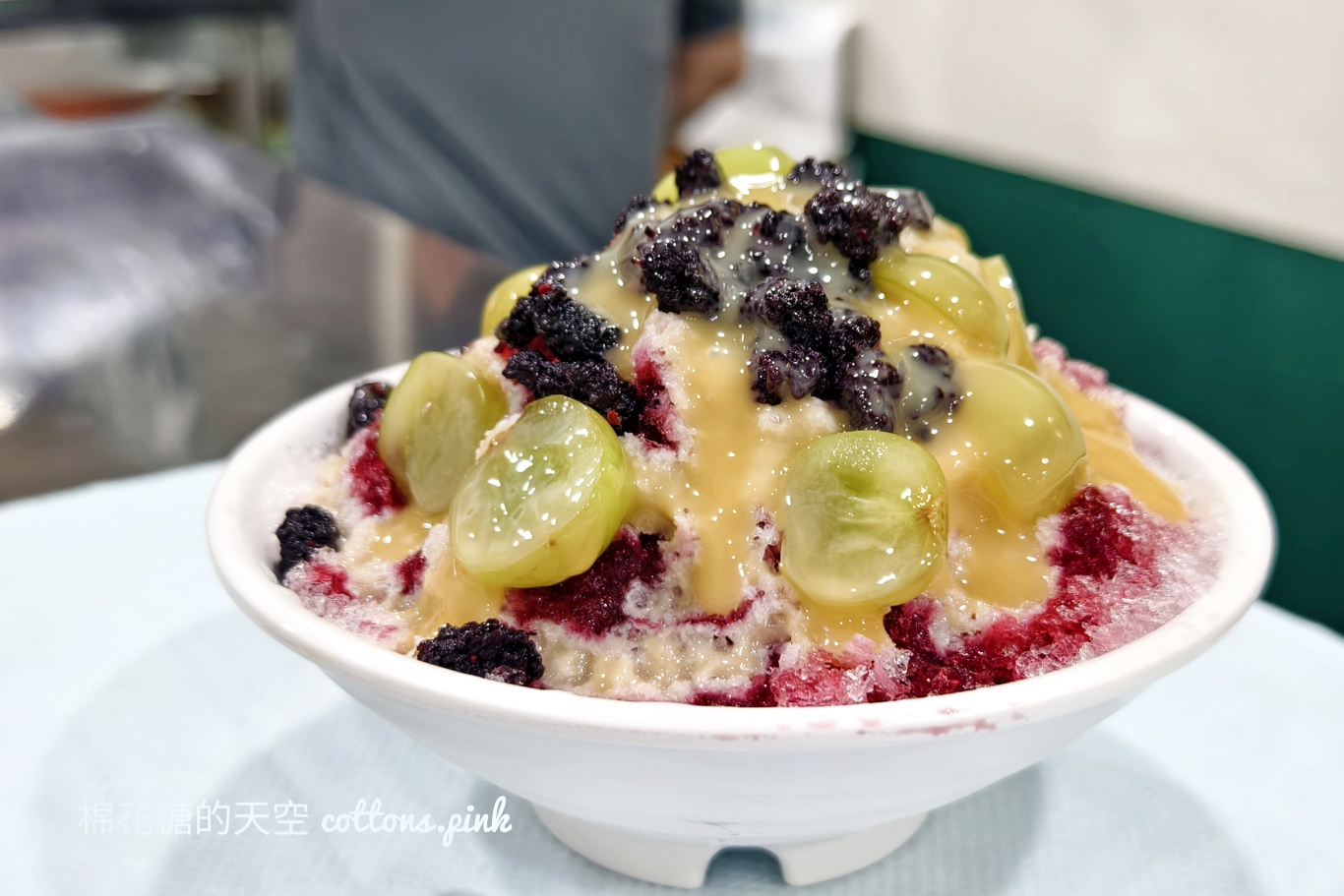台中冰店推薦|點頭冰最新口味-桑椹牛奶冰酸酸甜甜數量有限