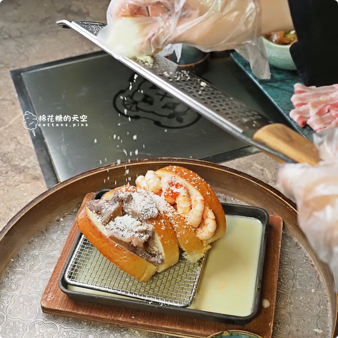 台中燒肉推薦|精誠壹山13海鮮燒烤超彭派！和牛、帝王蟹全包辦