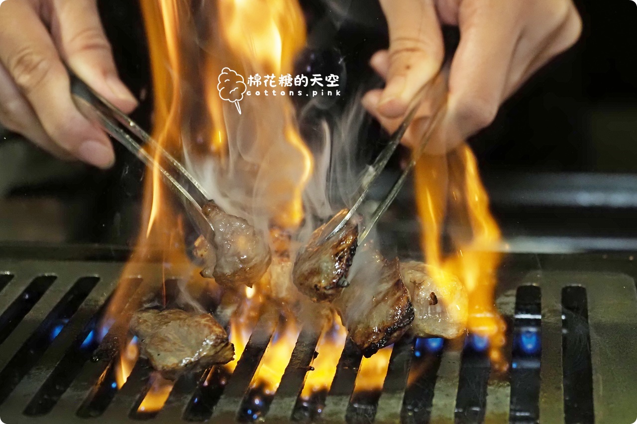 台中燒肉推薦|精誠壹山13海鮮燒烤超彭派！和牛、帝王蟹全包辦