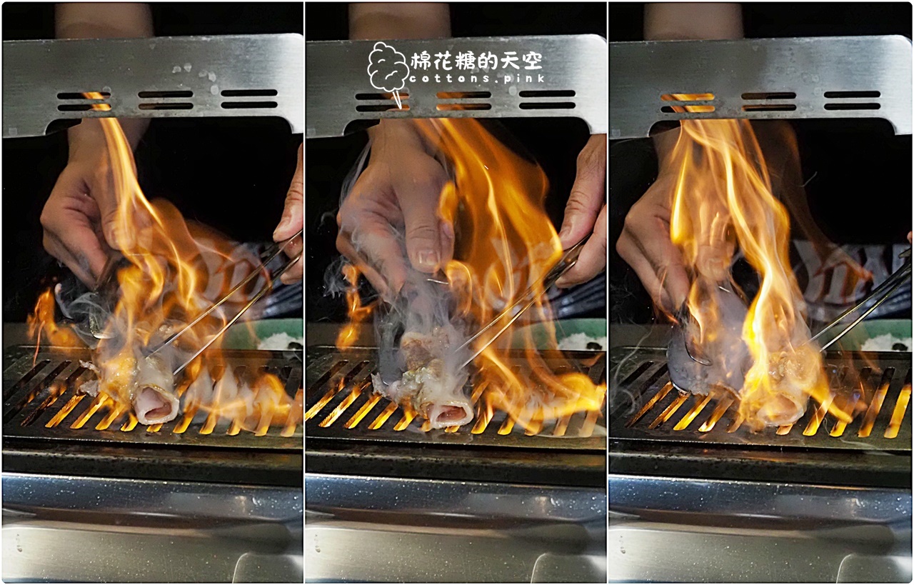 台中燒肉推薦|精誠壹山13海鮮燒烤超彭派！和牛、帝王蟹全包辦