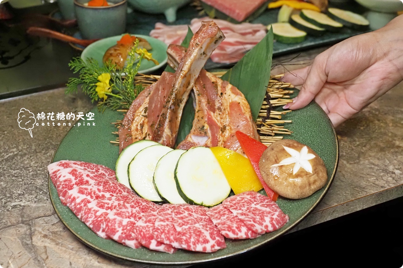 台中燒肉推薦|精誠壹山13海鮮燒烤超彭派！和牛、帝王蟹全包辦