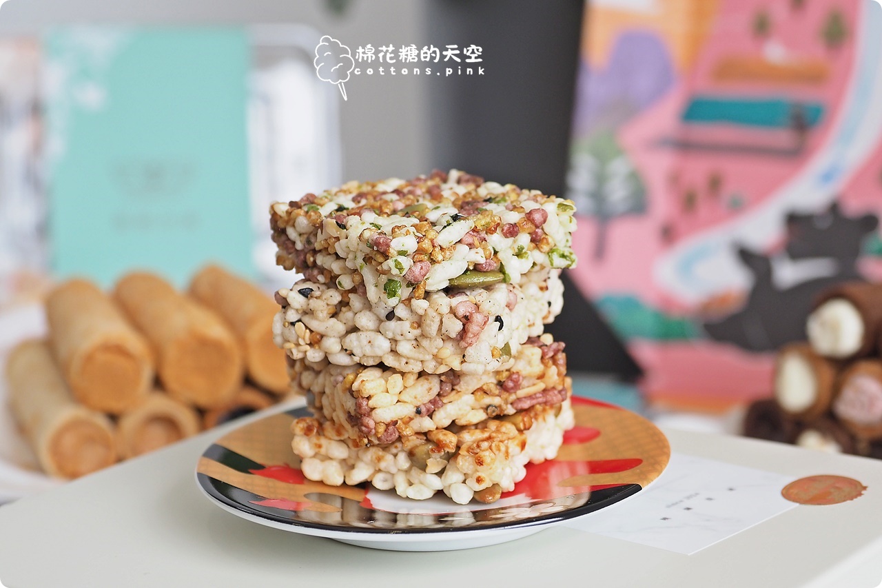 台中逢甲新伴手禮推薦|曉翮流域滿餡蛋捲、厚餡夾心餅乾超人氣登場