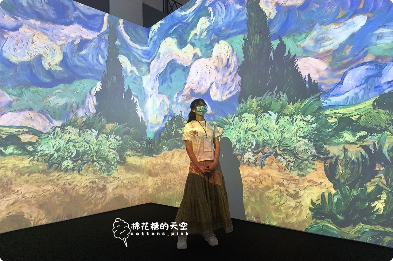 台中沉浸式光影展登場！印象派光影藝術展讓人走進名畫的夢幻世界