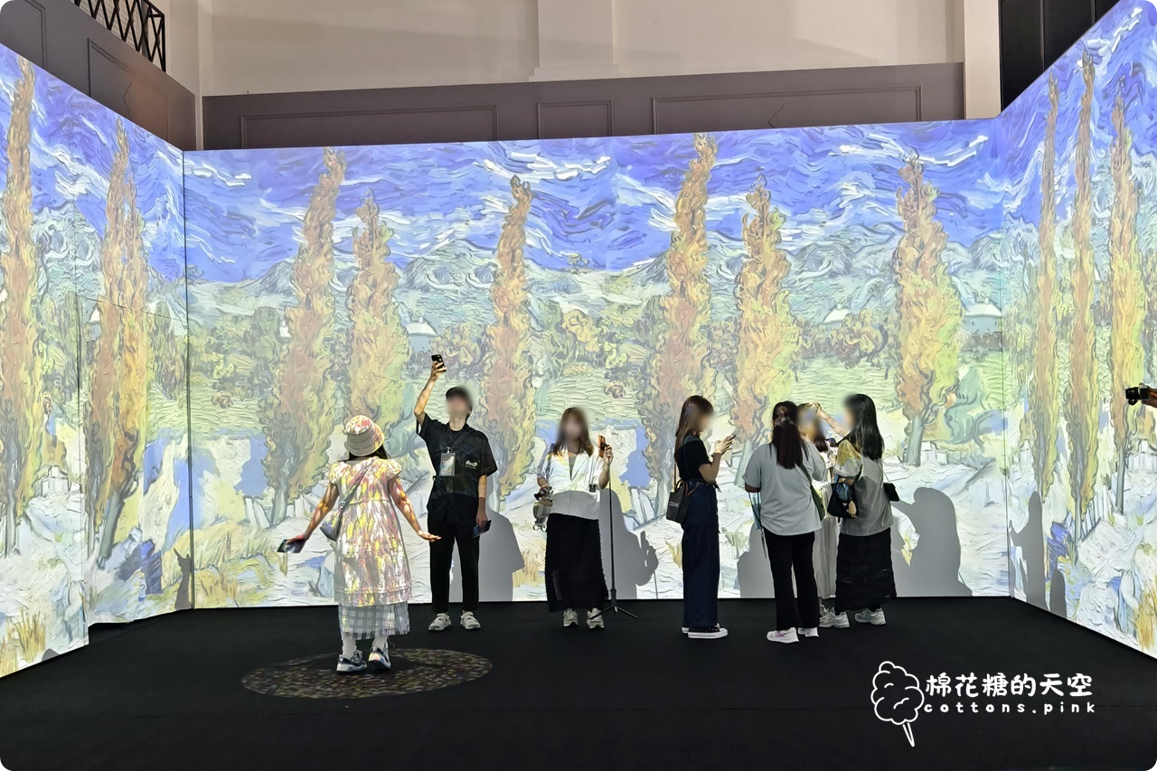 台中沉浸式光影展登場！印象派光影藝術展讓人走進名畫的夢幻世界