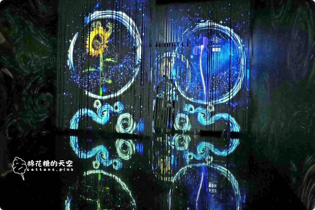 台中沉浸式光影展登場！印象派光影藝術展讓人走進名畫的夢幻世界