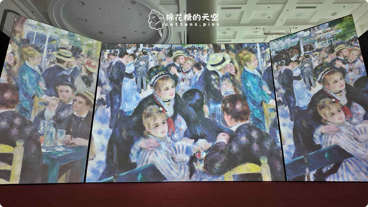 台中沉浸式光影展登場！印象派光影藝術展讓人走進名畫的夢幻世界