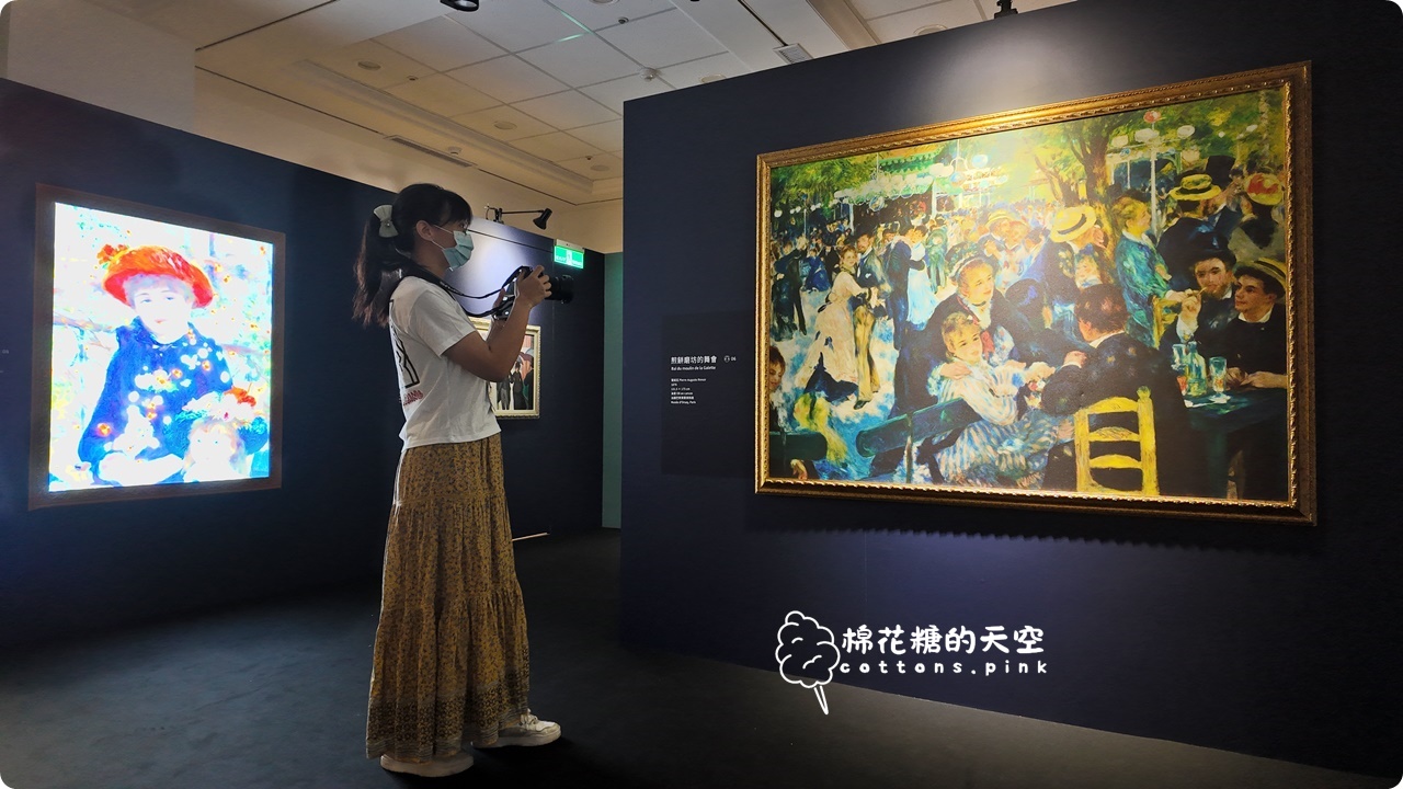 台中沉浸式光影展登場！印象派光影藝術展讓人走進名畫的夢幻世界