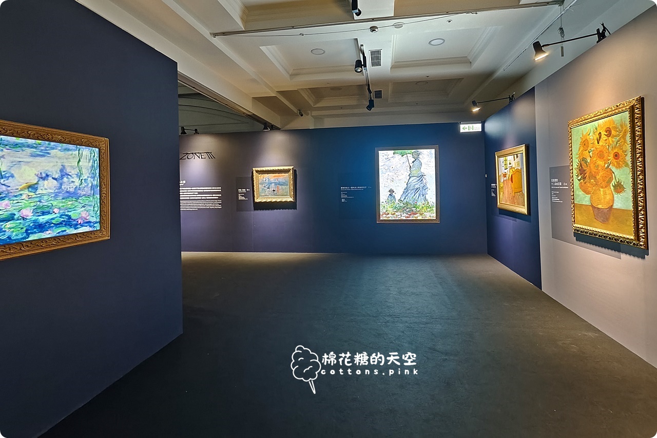 台中沉浸式光影展登場！印象派光影藝術展讓人走進名畫的夢幻世界