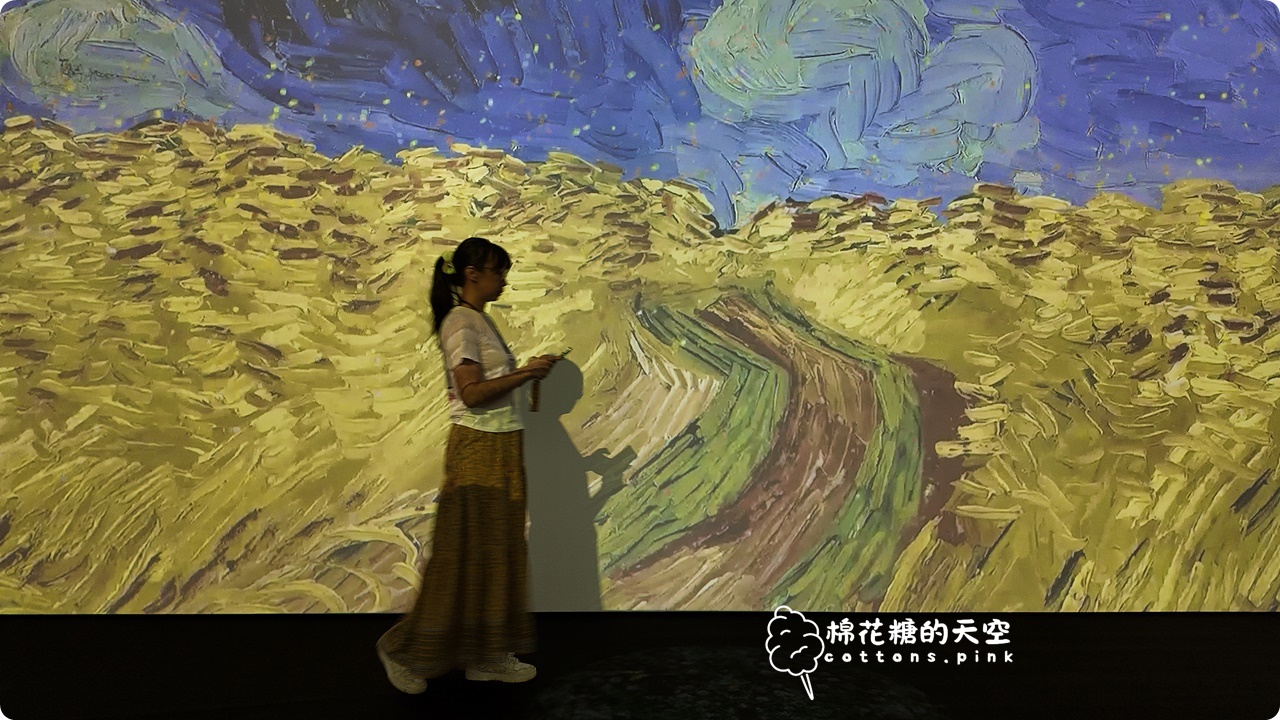 台中沉浸式光影展登場！印象派光影藝術展讓人走進名畫的夢幻世界