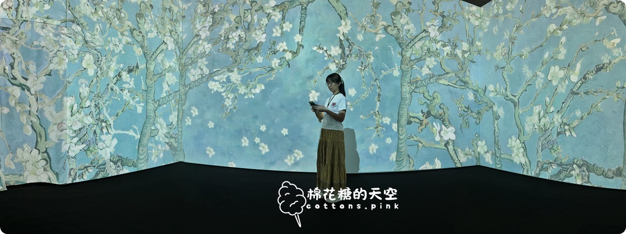 台中沉浸式光影展登場！印象派光影藝術展讓人走進名畫的夢幻世界