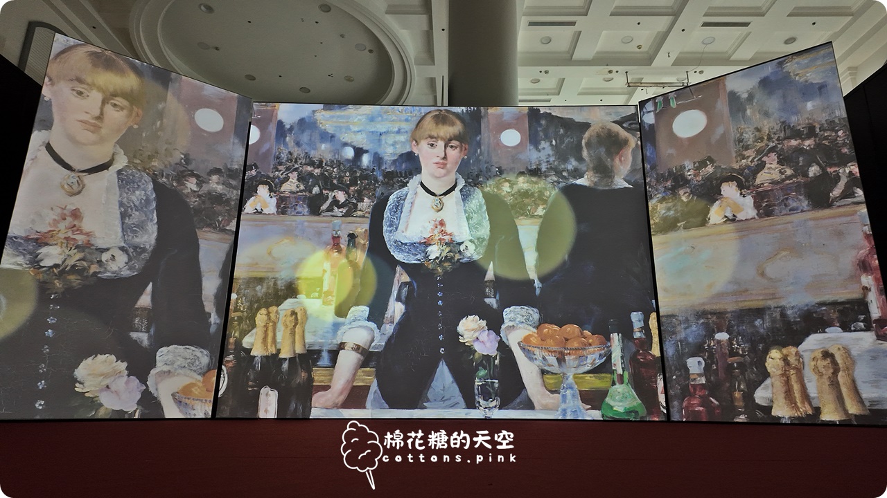 台中沉浸式光影展登場！印象派光影藝術展讓人走進名畫的夢幻世界