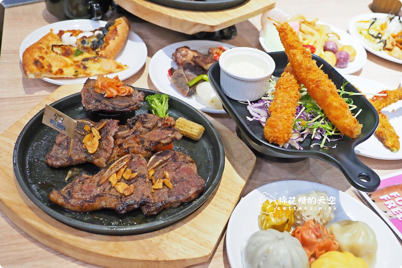 台中吃到飽-牛室炙燒牛排最新分店、元老分店重新開幕！自助吧選擇多