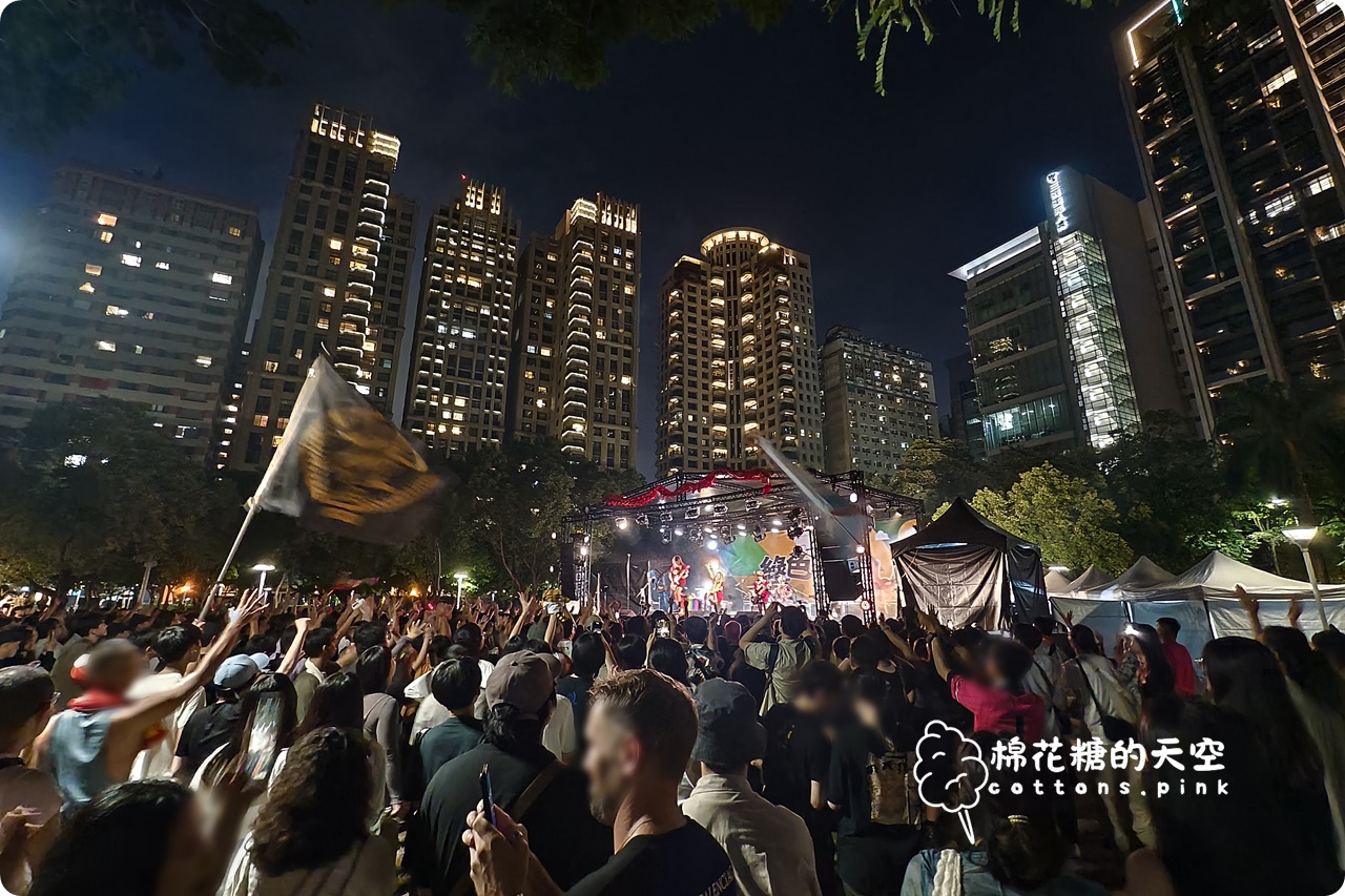 國慶連假台中活動超多，晚會、搖滾、市集還有升旗典禮~