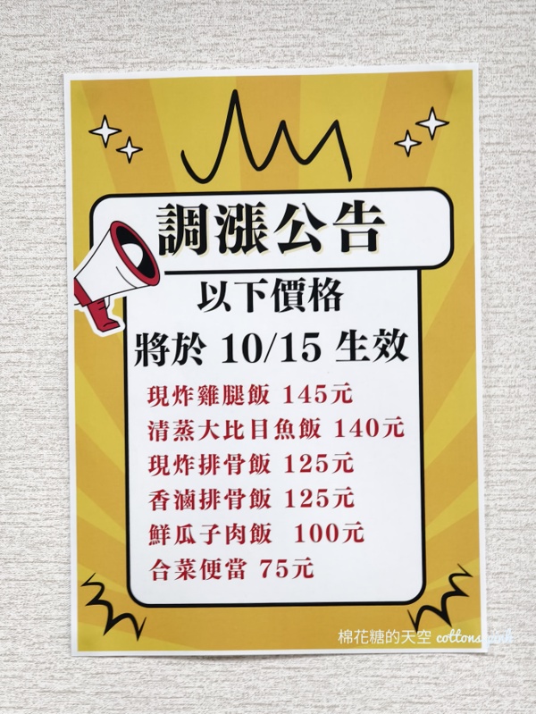 台中便當推薦|石蜜園雞腿飯打開就流口水～連白飯都好好吃！