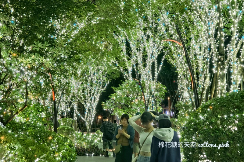 台中聖誕必拍景點|勤美光之道超美銀白步道超好拍 台中聖誕必拍景點|勤美光之道超美銀白步道超好拍