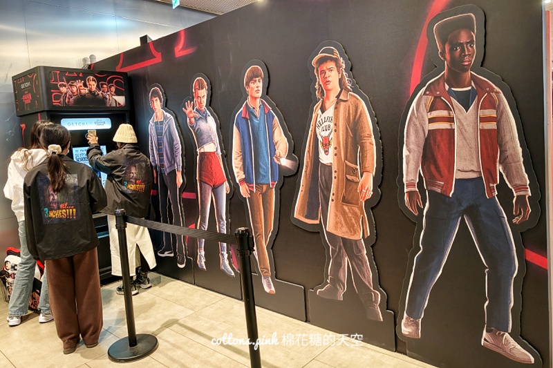 怪奇物語台中快閃店超吸睛！不只主角連快獸都變Q版～