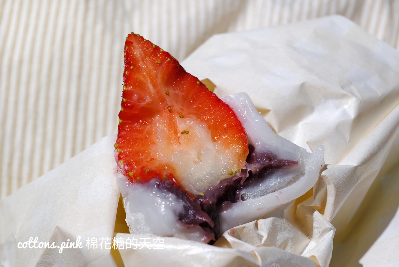 被司康耽誤的草莓大福！超級大顆～草莓季必吃！就在尷尬司康