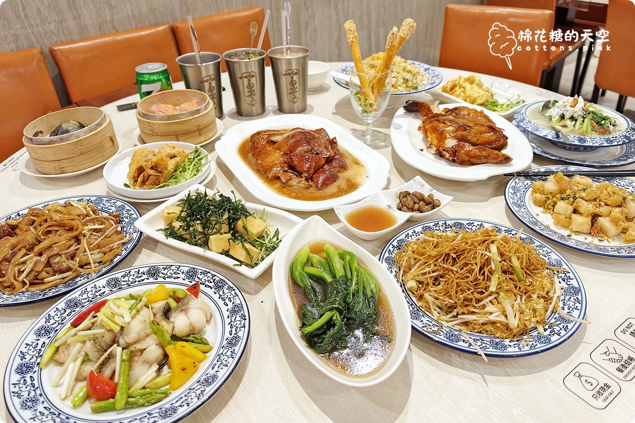 台中向上路龍富貴港式餐廳，主廚大火鑊氣十足，燒鵝脆皮雞必點全攻略