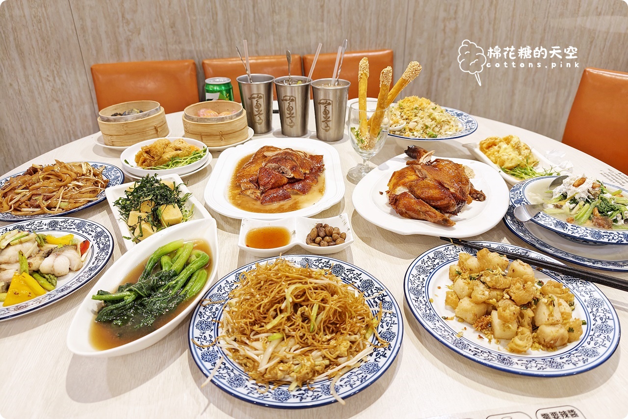 台中向上路龍富貴港式餐廳，主廚大火鑊氣十足，燒鵝脆皮雞必點全攻略