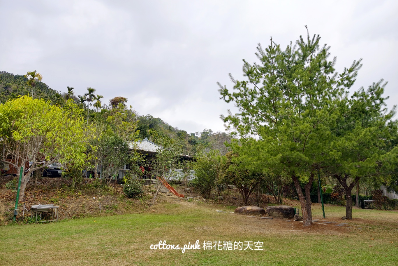 台中露營區推薦|星空夜語露營區不只可以搭帳篷還有可愛小木屋