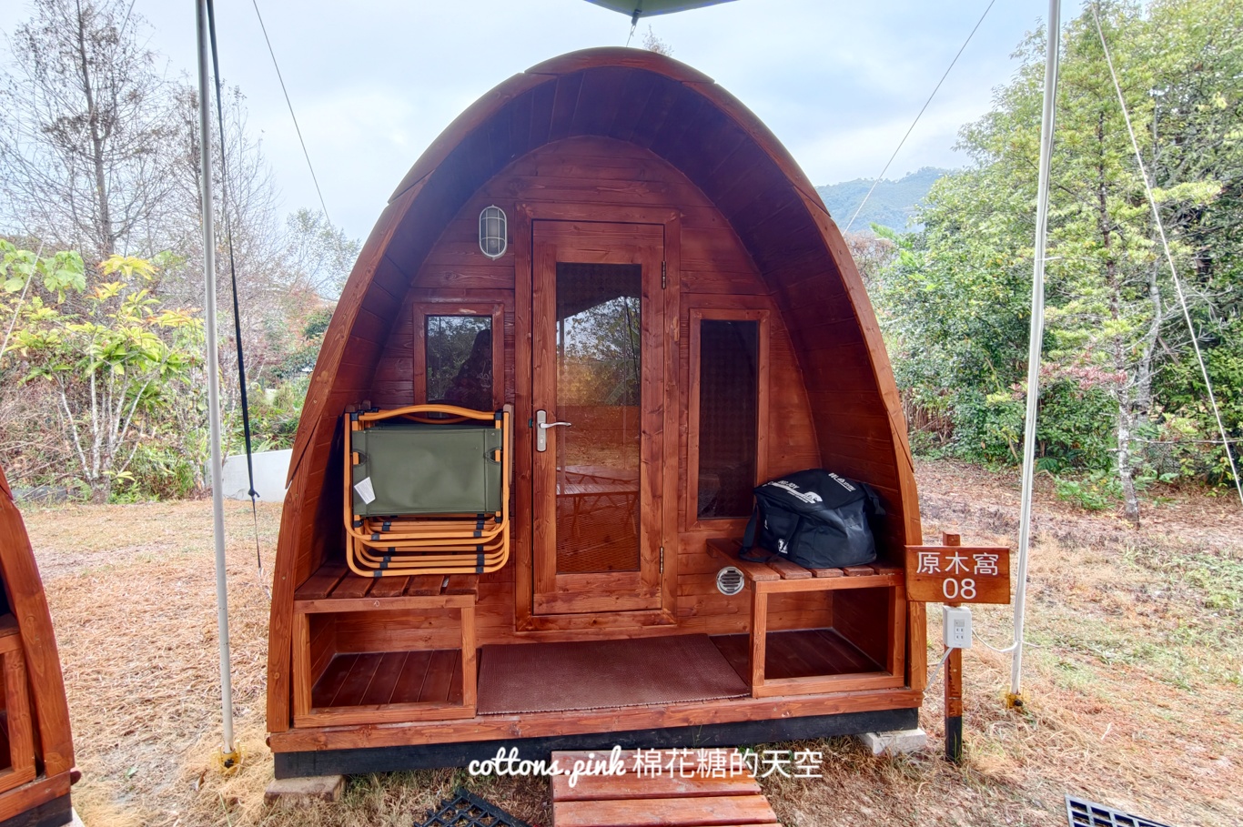 台中露營區推薦|星空夜語露營區不只可以搭帳篷還有可愛小木屋