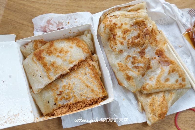 台中老字號早餐店！美琪早餐粉漿蛋餅外酥內Q，在地人從小吃到大
