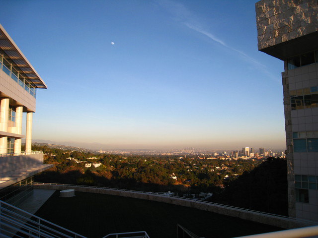 坐公車玩洛杉磯~Getty Center-建築篇