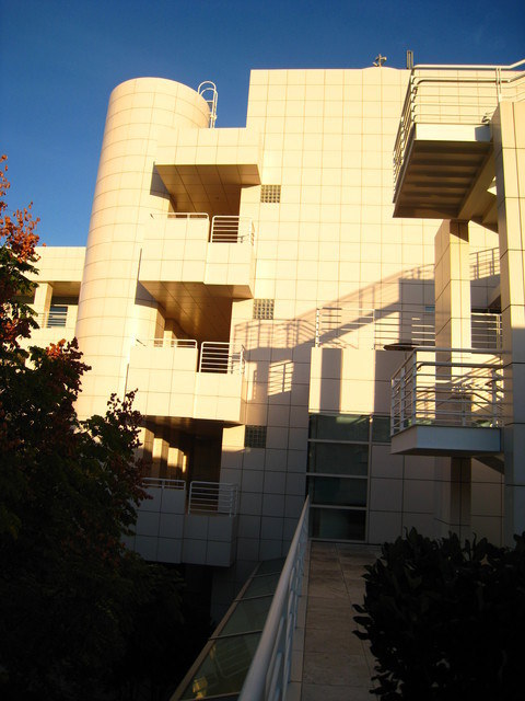 坐公車玩洛杉磯~Getty Center-建築篇