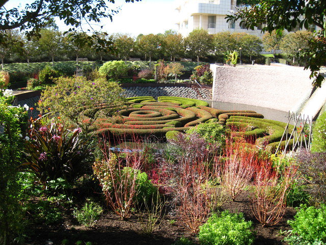 坐公車玩洛杉磯~Getty Center-庭園篇