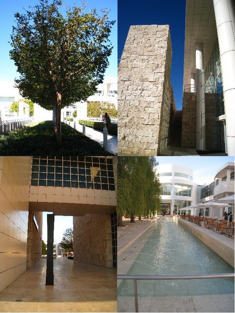 坐公車玩洛杉磯~Getty Center-建築篇