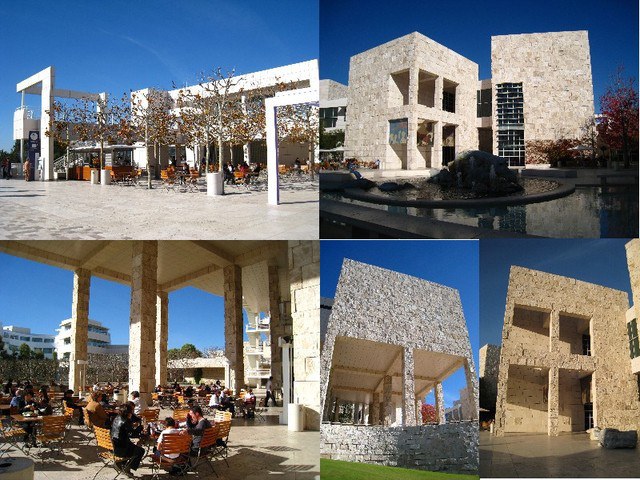 坐公車玩洛杉磯~Getty Center-建築篇