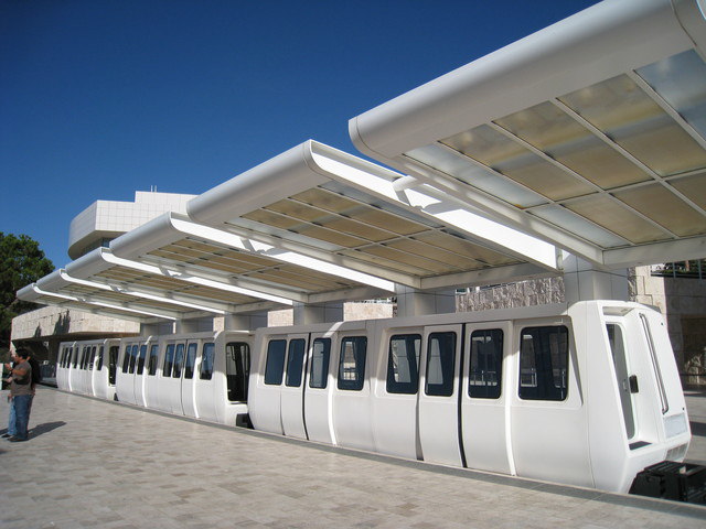 坐公車玩洛杉磯~Getty Center-建築篇