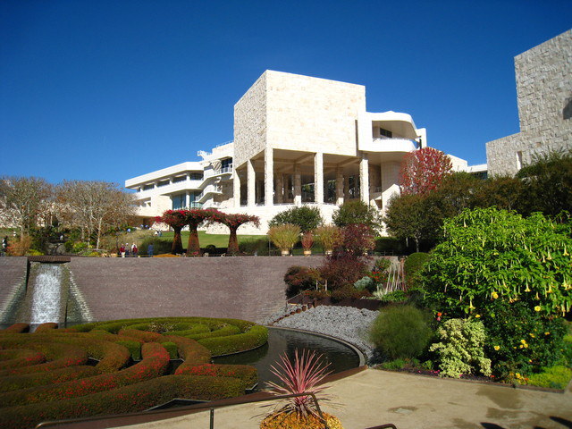 坐公車玩洛杉磯~Getty Center-庭園篇