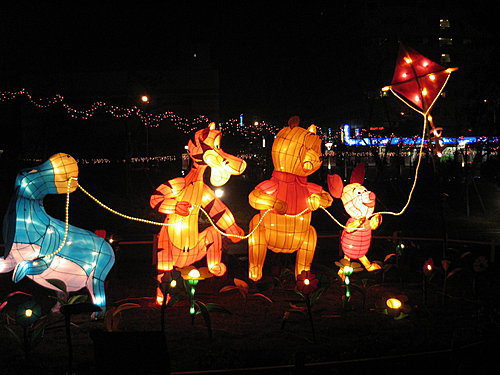 2007年台中燈會~維尼熊篇