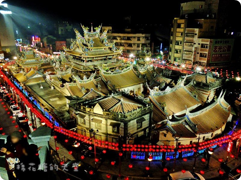 《2017台灣燈會》北港燈區好評再延長！北港朝天宮化身超大花燈～超美屋簷剪黏在夜裡更美了！最佳拍攝點大公開～
