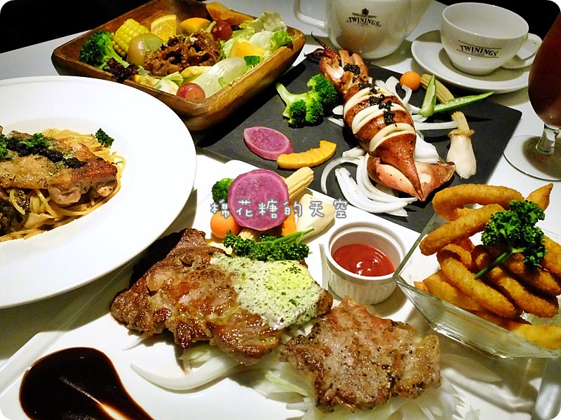 《台中美食》精緻藍帶日法料理也可以很平價！Ping18餐點多樣化～超鮮甜小卷佐松露、外酥內嫩雞腿排通通好美味！