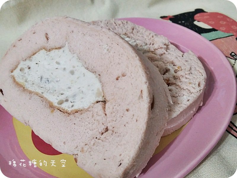 《台中甜點》豐原寶才不只豆漿蛋糕好吃連芋泥捲都好迷人！蛋糕綿綿～芋泥桑桑～好好味！