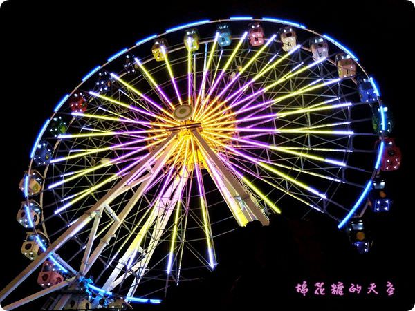 《台北景點》台北市兒童樂園暑假夜間免費入園喔！夢幻夜景超級迷人～