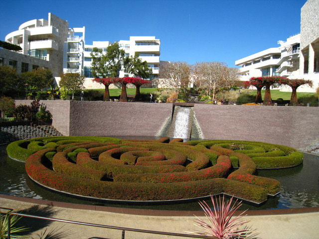 坐公車玩洛杉磯~Getty Center-庭園篇