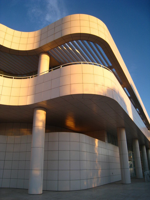 坐公車玩洛杉磯~Getty Center-建築篇